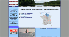 Desktop Screenshot of courtois-couverture.com